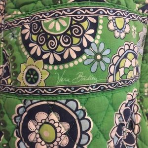 Vera Bradley lunch bag with side ID pocket